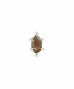 Buddha Jewelry Organics Oh Hell Yes! - Hex Cut Smokey Quartz