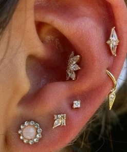 Buddha Jewelry Organics Valentina - CZ Conch