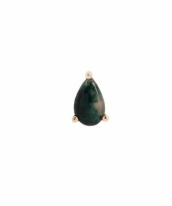 Buddha Jewelry Organics Moss Agate Pear