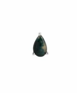 Buddha Jewelry Organics Moss Agate Pear 8 Buddha Jewelry Organics Moss Agate Pear