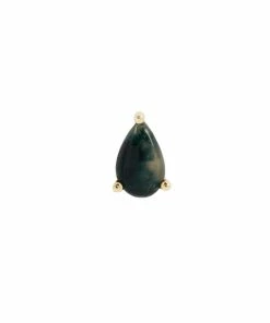 Buddha Jewelry Organics Moss Agate Pear 9 Buddha Jewelry Organics Moss Agate Pear
