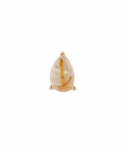 Buddha Jewelry Organics Rutilated Quartz Pear