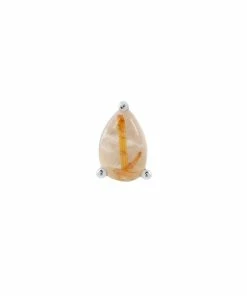 Buddha Jewelry Organics Rutilated Quartz Pear