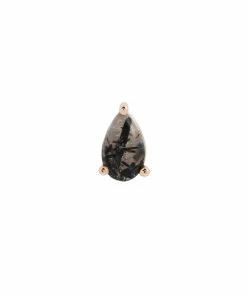 Buddha Jewelry Organics Tourmalated Quartz Pear
