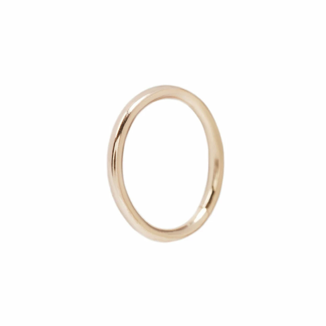 Buddha Jewelry Organics Solid Gold 18g Seam Rings 8 Buddha Jewelry Organics Solid Gold 18g Seam Rings