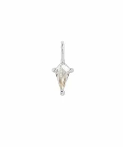 Buddha Jewelry Organics Mini Soho Charm 14kt Solid Gold + Swarowksi CZ 9 Buddha Jewelry Organics Mini Soho Charm 14kt Solid Gold + Swarowksi CZ