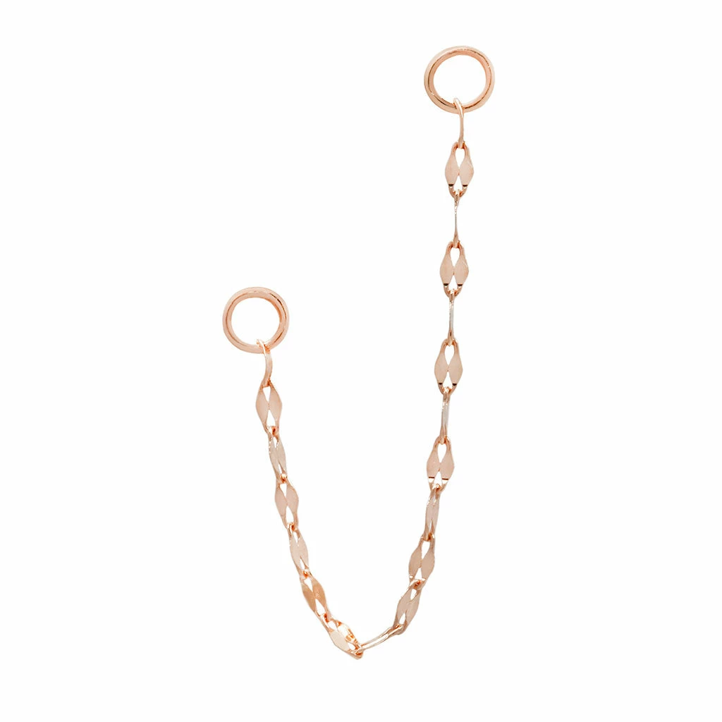 Buddha Jewelry Organics Tile Chain - Solid 14kt Gold Chains 4 Buddha Jewelry Organics Tile Chain - Solid 14kt Gold Chains