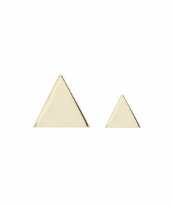 Buddha Jewelry Organics Solid Gold Triangle