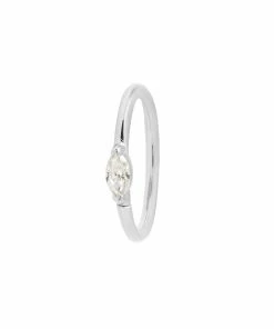 Buddha Jewelry Organics Zuri CZ Seamless Ring Daith