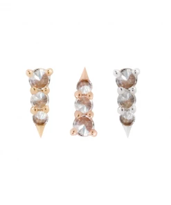 Buddha Jewelry Organics Bowery Reverse Set - CZ Conch