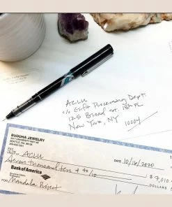 Buddha Jewelry Organics Conch Mandala CZ - Charity Threadless End