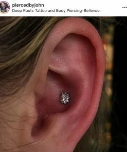 Buddha Jewelry Organics Eloise Flower - CZ Conch