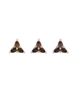 Buddha Jewelry Store 25 Buddha Jewelry Organics 3 Little Pears - Smokey Quartz Conch
