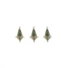 Buddha Jewelry Organics Mini Soho - Kite Cut Moss Agate - Threadless End Lip, Labret + Philtrum