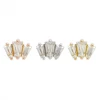 Buddha Jewelry Organics Gemma Trios Small - CZ Conch