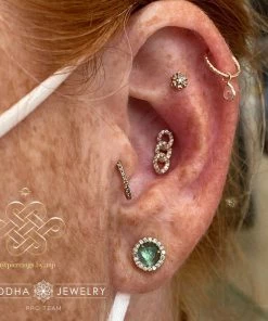 Buddha Jewelry Organics Chainlink - Genuine Diamond