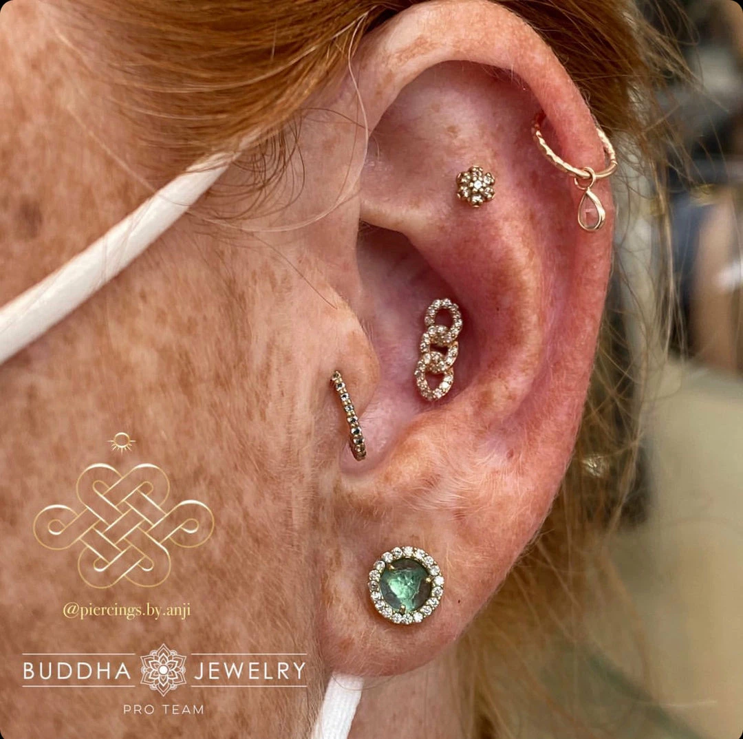 Buddha Jewelry Organics Chainlink - Genuine Diamond 4 Buddha Jewelry Organics Chainlink - Genuine Diamond