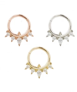 Buddha Jewelry Organics Taja - CZ - Clicker