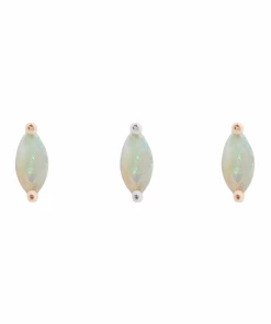 Buddha Jewelry Organics Zuri Marquise Opal - Threadless End Conch