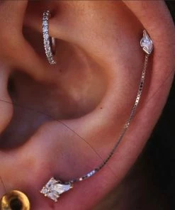 Buddha Jewelry Organics Conch No Sleep Till Brooklyn - CZ - Threadless End