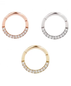 Buddha Jewelry Organics Dia - CZ - Clicker