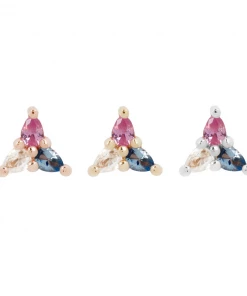 Buddha Jewelry Organics Conch 3 Little Pears - Trans Pride