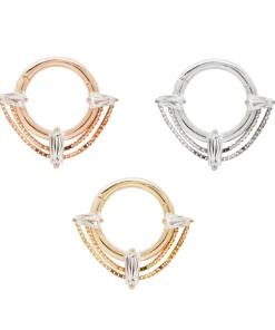 Buddha Jewelry Organics Fetish - CZ - Clicker Daith