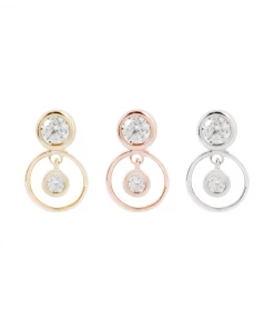 Buddha Jewelry Organics Warhol - CZ - Threadless End With Dangle Conch