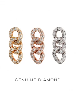 Buddha Jewelry Organics Chainlink - Genuine Diamond