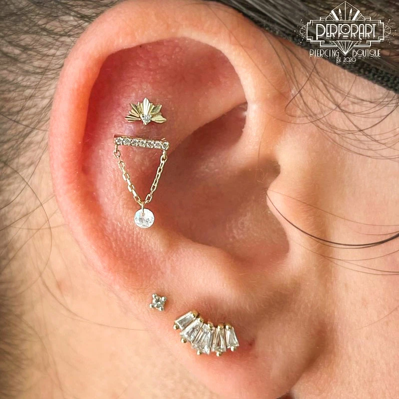 Buddha Jewelry Organics Dolce - CZ Dangle 4 Buddha Jewelry Organics Dolce - CZ Dangle