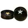 Buddha Jewelry Organics Star Plugs - Arang Wood + Mother Of Pearl Sale
