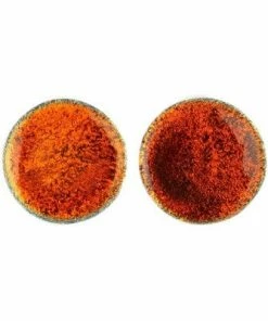Buddha Jewelry Organics Dichro Plugs - Blood Orange