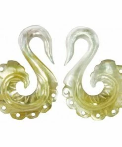 Buddha Jewelry Organics Double Dare Earrings - Mother Of Pearl Sale