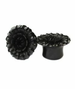 Buddha Jewelry Organics Wildflower Plugs - Horn Stetched Ears