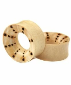 Buddha Jewelry Organics Stetched Ears Stellar Plugs - Crocodile Wood