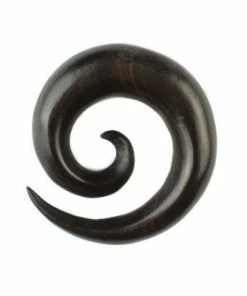 Buddha Jewelry Organics Sale Spiral Earrings - Arang Wood