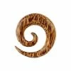 Buddha Jewelry Organics Spiral Earrings - Coco Wood