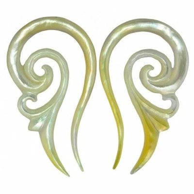 Buddha Jewelry Organics Lily Earrings - Mother Of Pearl Sale 3 Buddha Jewelry Organics Lily Earrings - Mother Of Pearl Sale