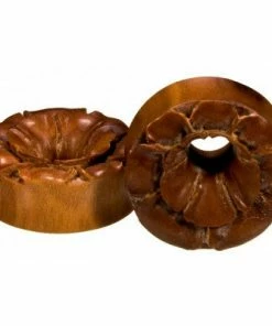 Buddha Jewelry Organics Stetched Ears Serena Plugs - Saba Wood