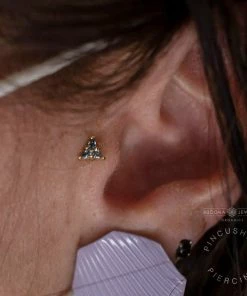 Buddha Jewelry Organics 3 Little Pears - London Blue Topaz